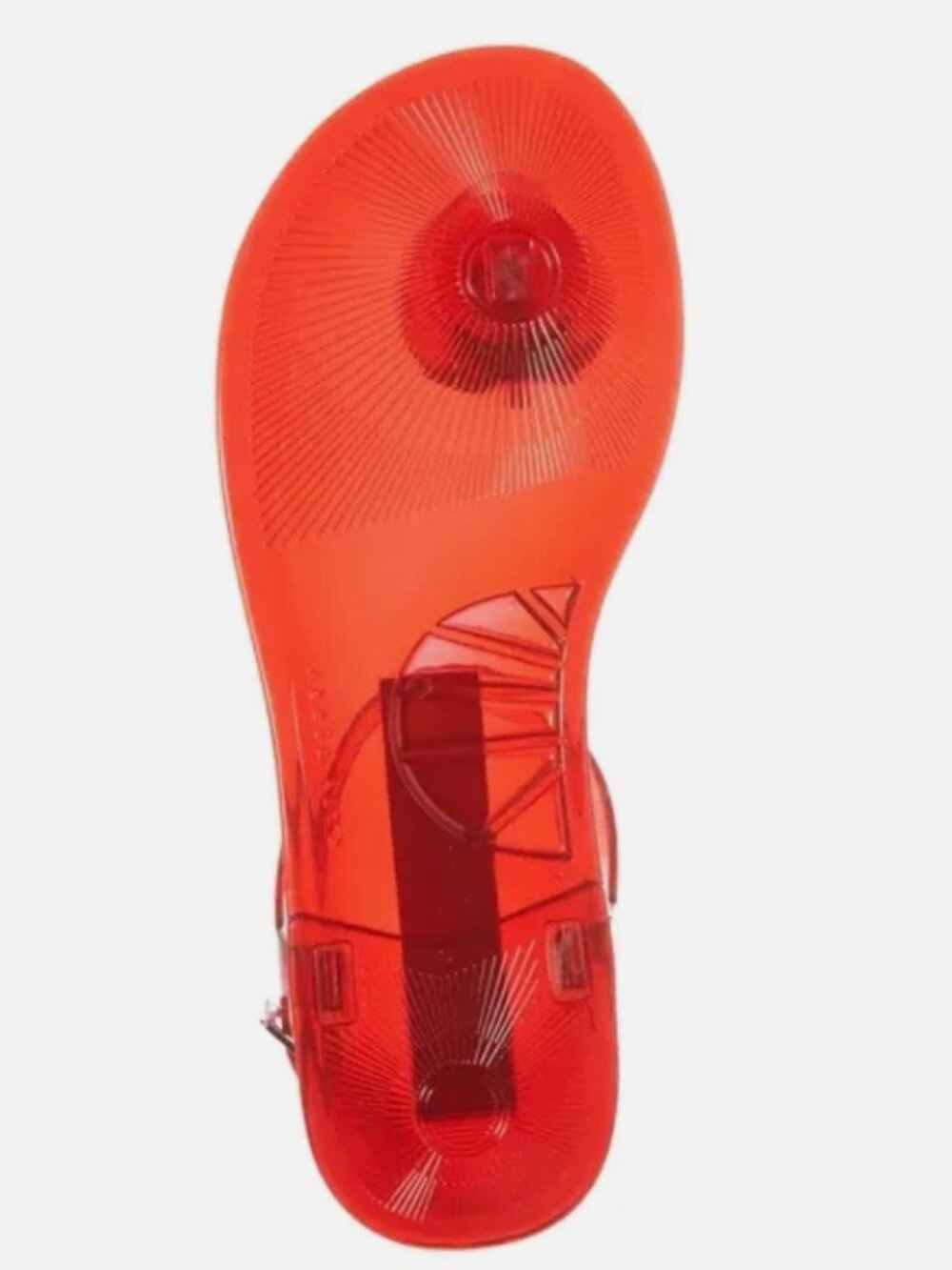 Katy Perry The Geli Strawberry Jelly Sandals | Red - Picture 3 of 4